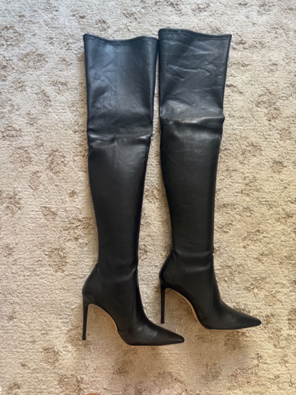 Women's Ultrastuart 100 Pointed Toe High Heel Over The Knee Boots